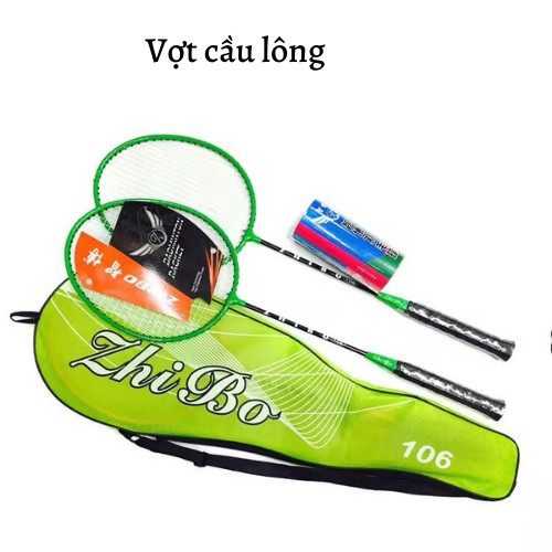 COMBO Bộ Vợt cầu lông Rodler hợp kim nhôm