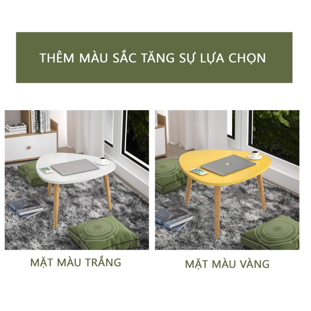 Bàn trà bệt, bàn cafe mini phong cách vintage chính hãng IGA - GP77