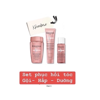 𝐒𝐄𝐓 𝐃𝐔̛𝐎̛̃𝐍𝐆 𝐓𝐎́𝐂 𝐊𝐄𝐑𝐀𝐒𝐓𝐀𝐒𝐄 𝐂𝐇𝐑𝐎𝐌𝐀 𝐀𝐁𝐒𝐎𝐋𝐔 ( hàng từ sephora)
