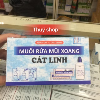 Muối rửa mũi xoang cát linh