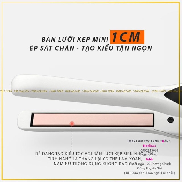 Máy là thẳng bản siêu nhỏ Pritech®
