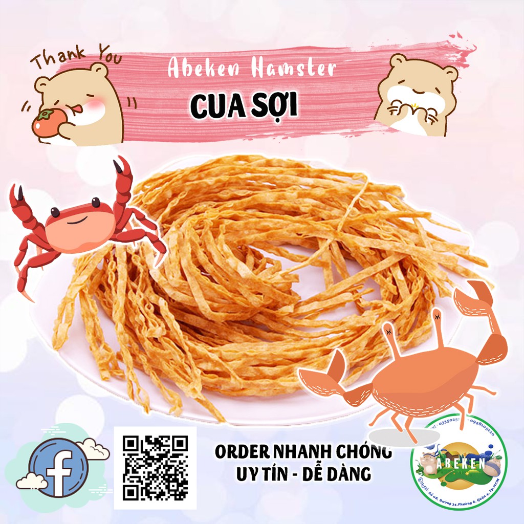 Cua sợi dành cho Hamster / Sóc bay
