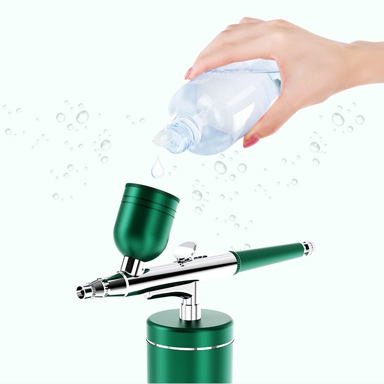 Máy phun omber nail Z16, phun tinh chất toner cấp ẩm cho da, máy phun sơn mini cầm tay