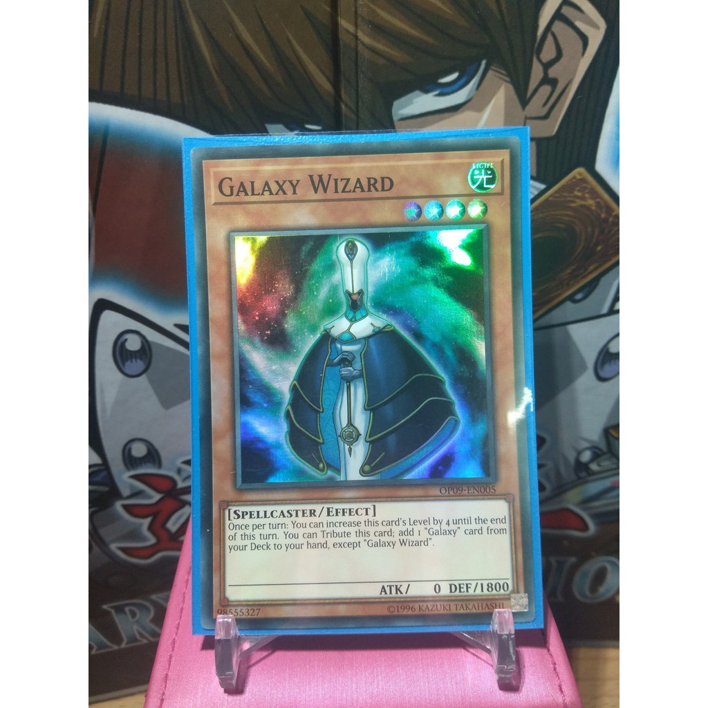 Thẻ bài Yugioh! Galaxy Wizard - OP09-EN005 - Super Rare