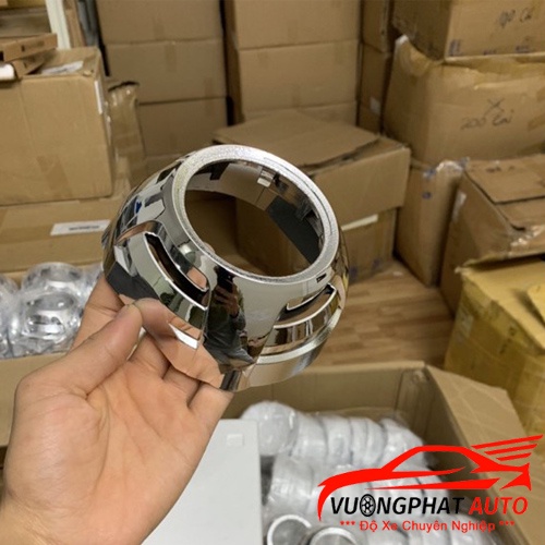 Chụp Xi Gắn Bi Cầu 3 Inch, Chụp Lắp Vòng Thiên Thần Gắn Bi Độ Đèn Ô Tô Xe Máy - Vượng Phát Auto