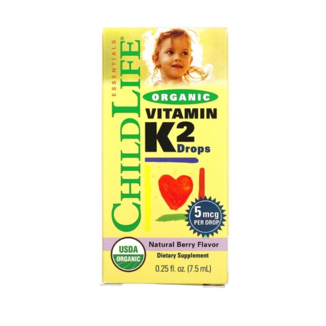 Vitamin K2 hữu cơ hãng Childlife