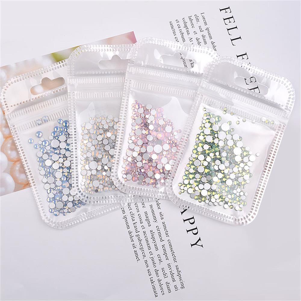 BORAG Đá Opal 3D SS4-SS20 Nhiều Kích Cỡ Đính Móng Nghệ Thuật