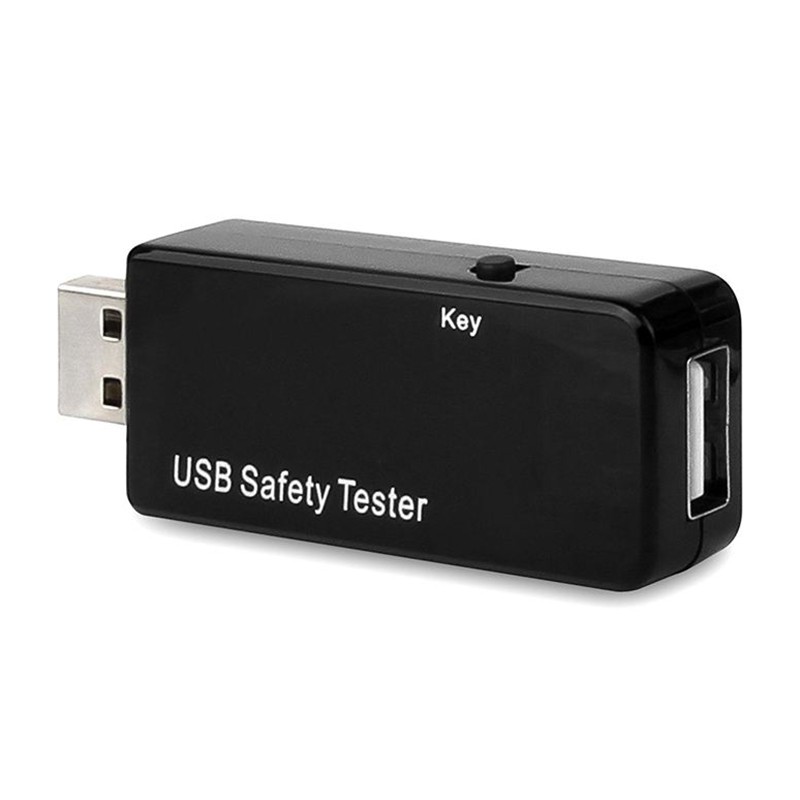 USB Safety Security Tester Đèn LED Vôn kế kỹ thuật số Ampe kế Dung lượng pin Chỉ báo Điện áp Đồng hồ đo nguồn điện