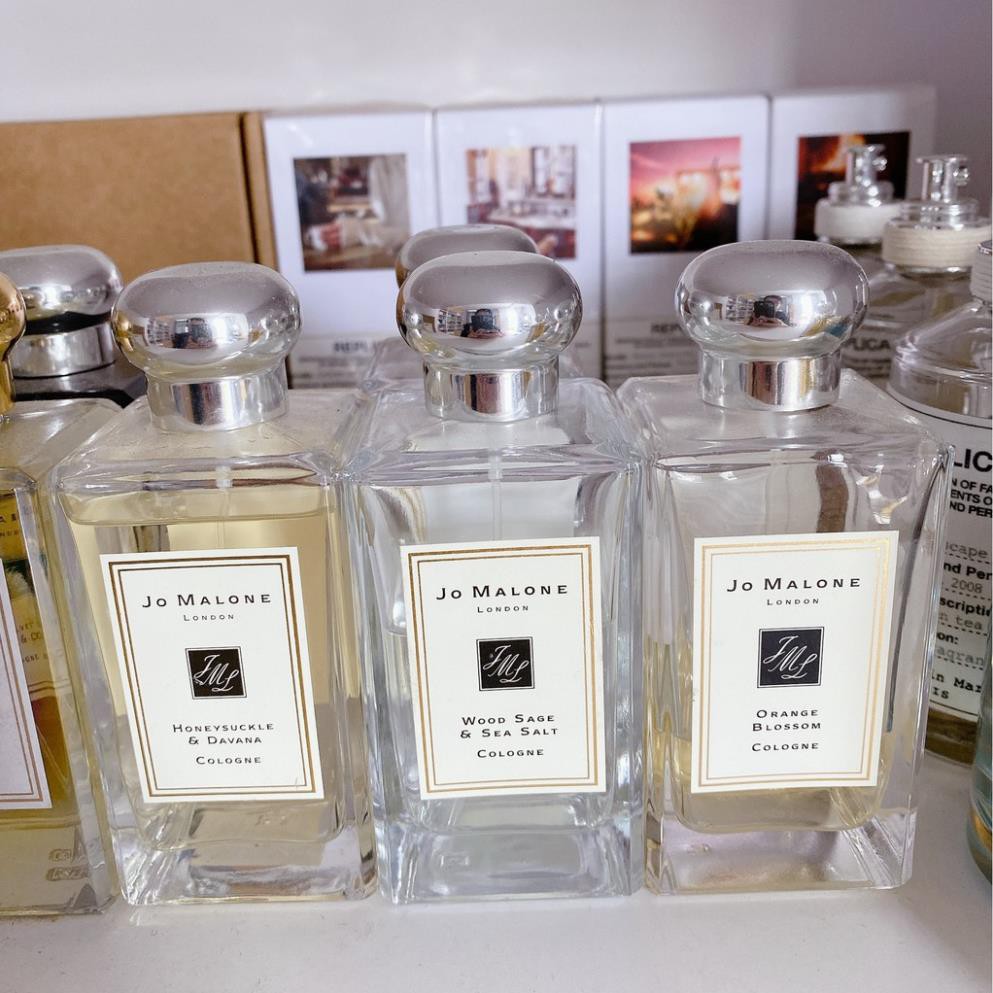 Nước hoa Jo Malone Peony Blush - Orange Blossom - Wood Sage Sea Salt - Sakura Cherry Blossom - Honeysuckle Davana 10ml