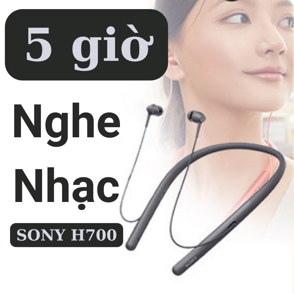 Tai nghe Bluetooth Sony h.ear in 2 WI-H700 Sport Màu ĐEN 🔥FREESHIP🔥 âm thanh chuẩn HIFI bass treble rõ ràng yasopshop