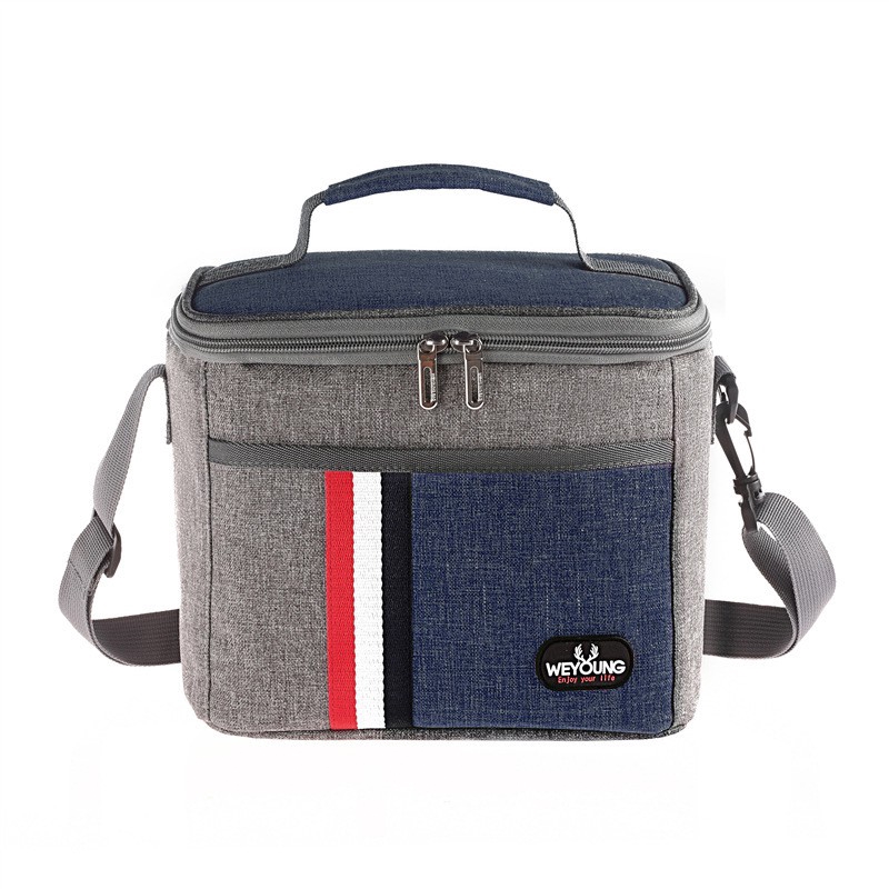 Túi giữ nhiệt bằng chất liệu lá nhôm đựng hộp cơm trưa tiện dụng đi picnic | BigBuy360 - bigbuy360.vn