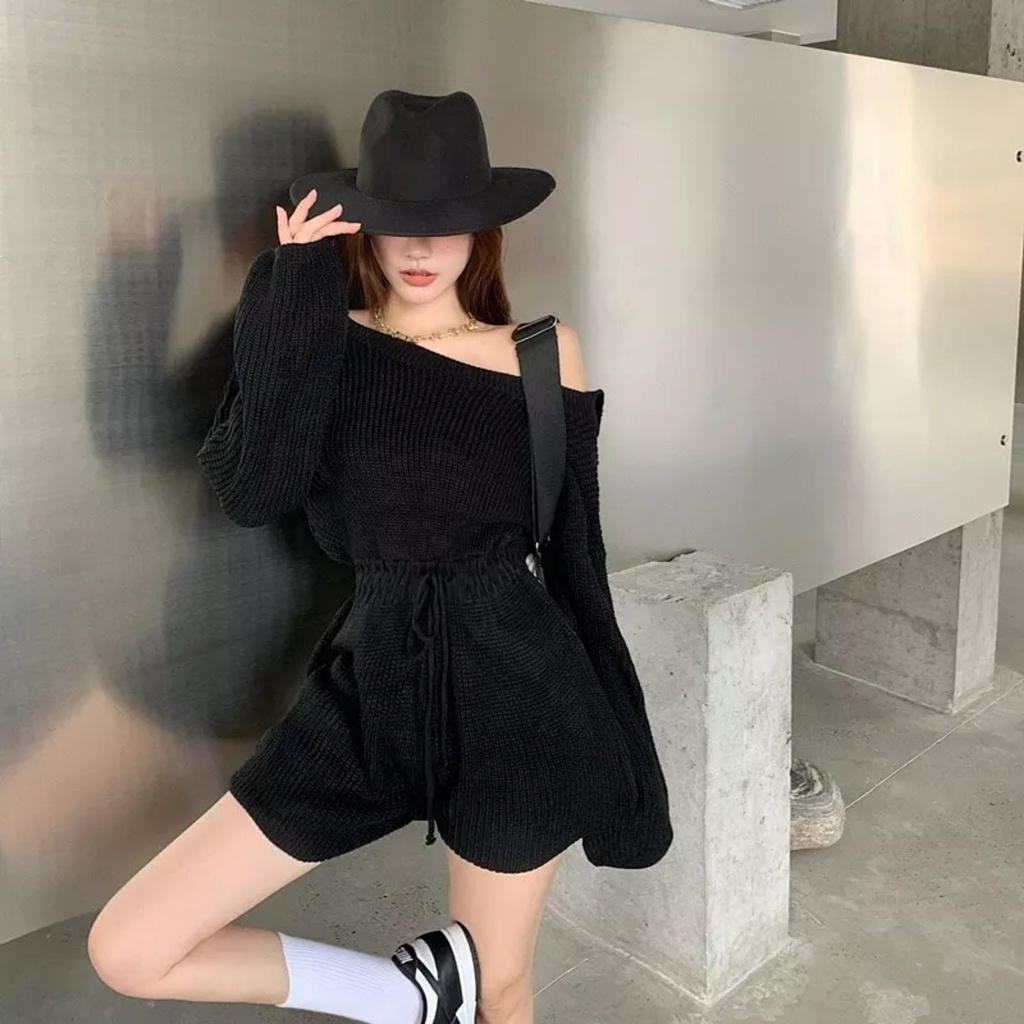 Set Jumsuit Tay Dài Thời Trang Phong Cách Trung Quốc