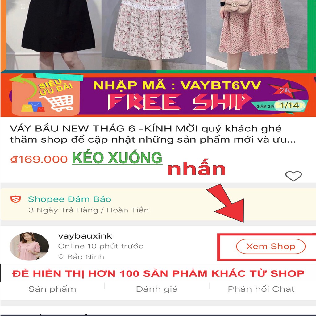 VÁY BẦU NEw🌺 freeship -KÍNH MỜI quý khách ghé thăm shop để cập nhật những sản phẩm mới và ưu đãi đặc biệt. XIN CẢM ƠN