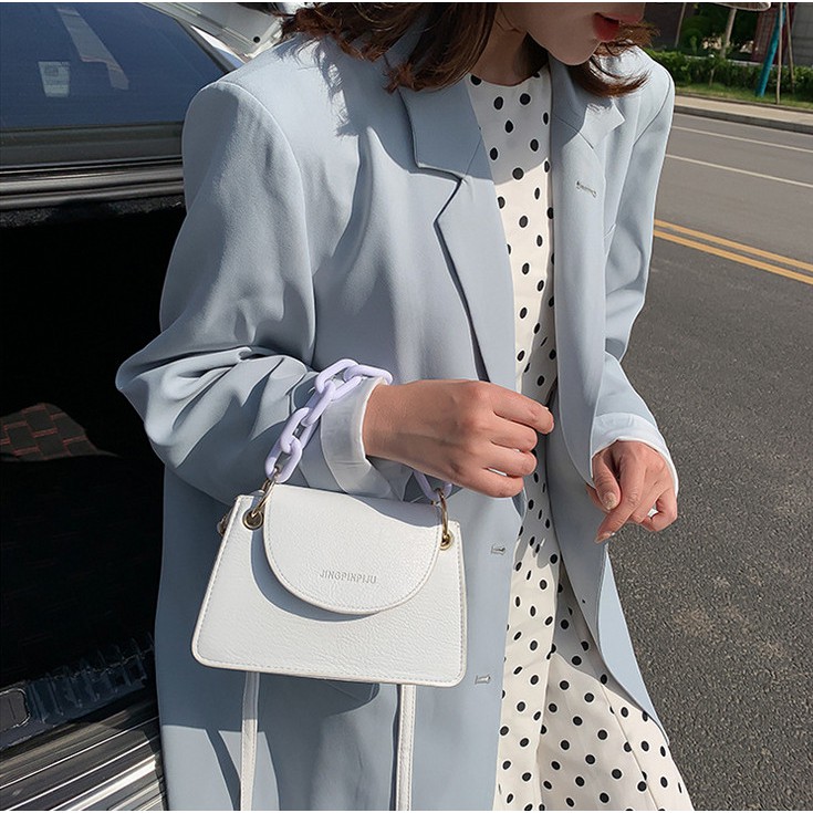 Túi đeo chéo mini bag da trơn hottrend HANAMA 836