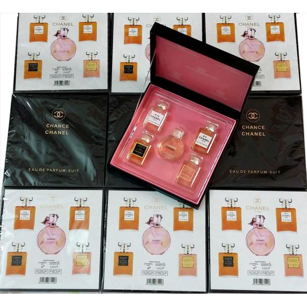 Bộ 5 chai dầu thơm 20ml | Thế Giới Skin Care