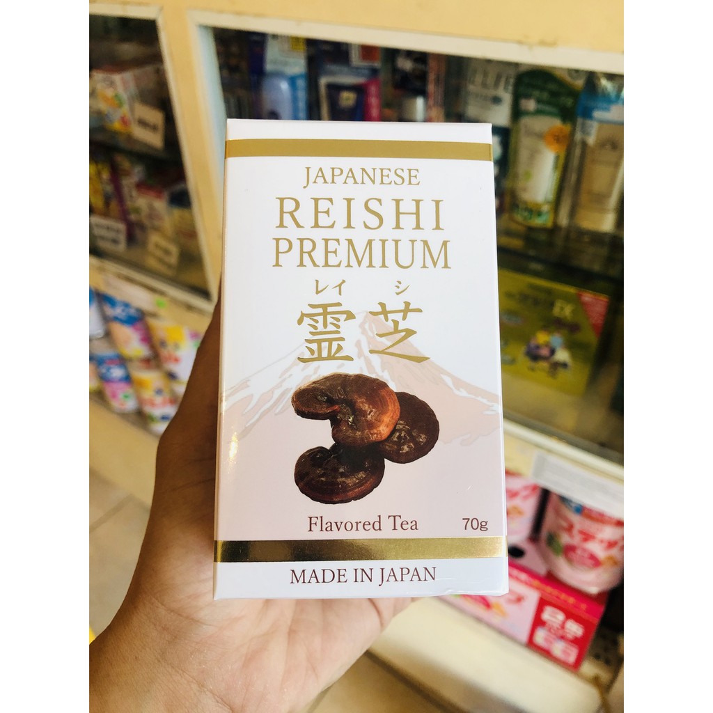 Bột nấm linh chi Nhật Bản cao cấp 70g (Hàng nội địa Nhật Bản)