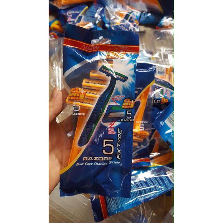 Set 5 cái dao cạo râu Zazors