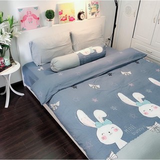 Bộ chăn ga gối cotton mịn