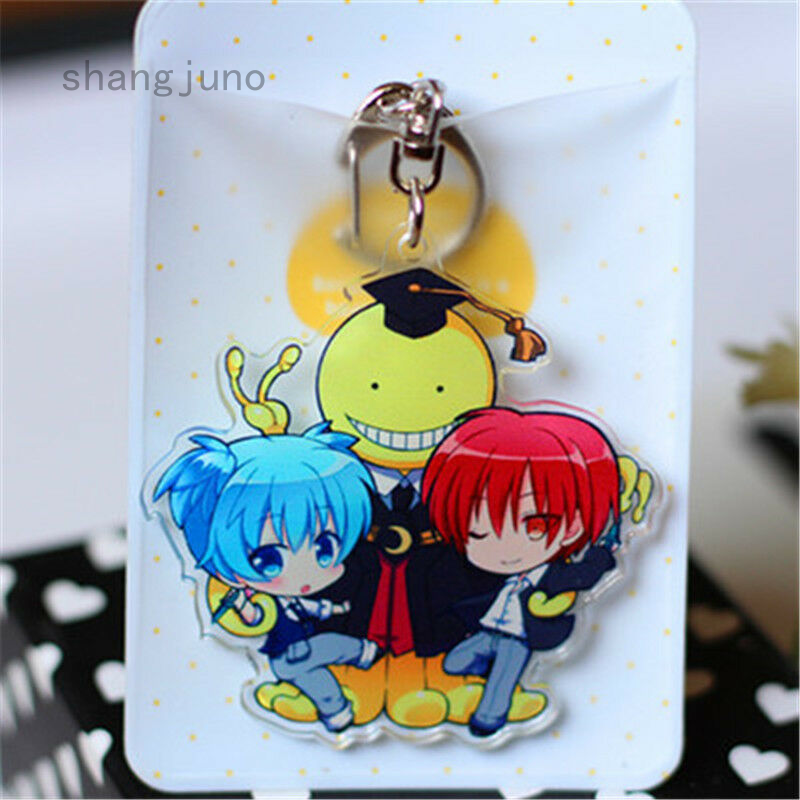 Móc Khóa Nhựa Acrylic Hình Nhân Vật Anime Assassination Classroom