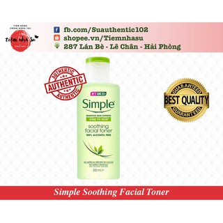 Nước hoa hồng Simple Kind-to-Skin Soothing Facial Toner