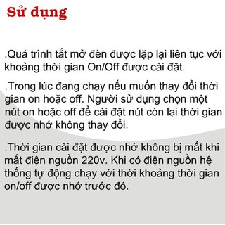 Công tắc định thời gian tắt mở tự động TM3C