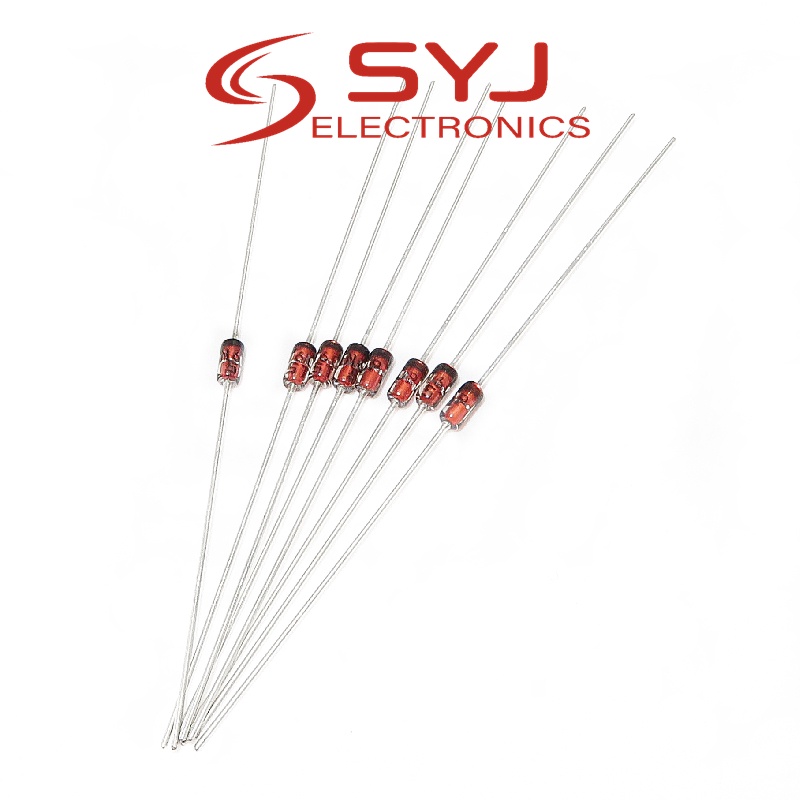 100 Chiếc 1N60 DO-7 1N60P DO-35 Schottky Germanium Diode TV Radio Phát Hiện FM Còn Hàng
