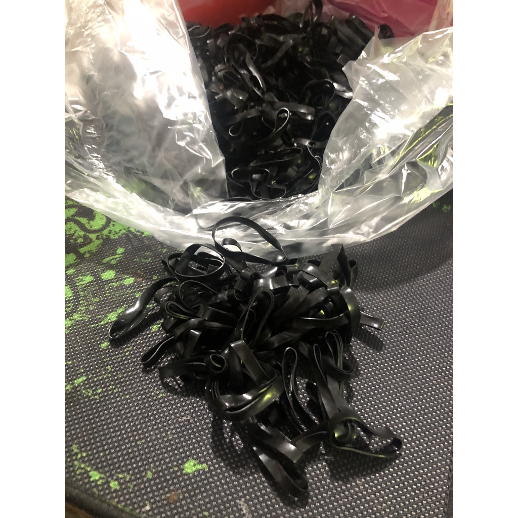 100g Chun Buộc Tóc Màu Đen