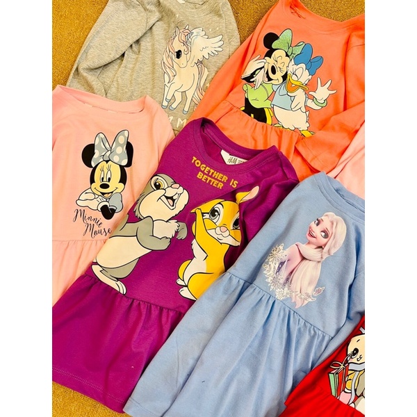 Váy cotton dài tay HM cực xinh