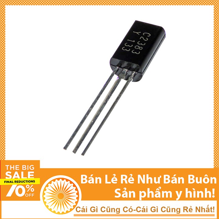 Bảng giá Linh kiện tran C2383 TO92 Giá Rẻ Phong Vũ