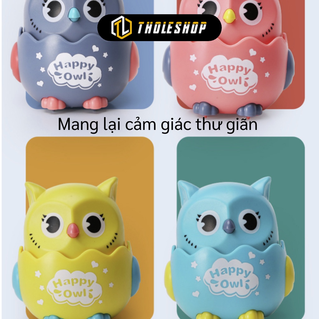 Trò Chơi Cho Bé - Đồ Chơi Chim Cú Nhấn Vào Đầu Là Tự Chạy Và Xoay 360 Độ 9516