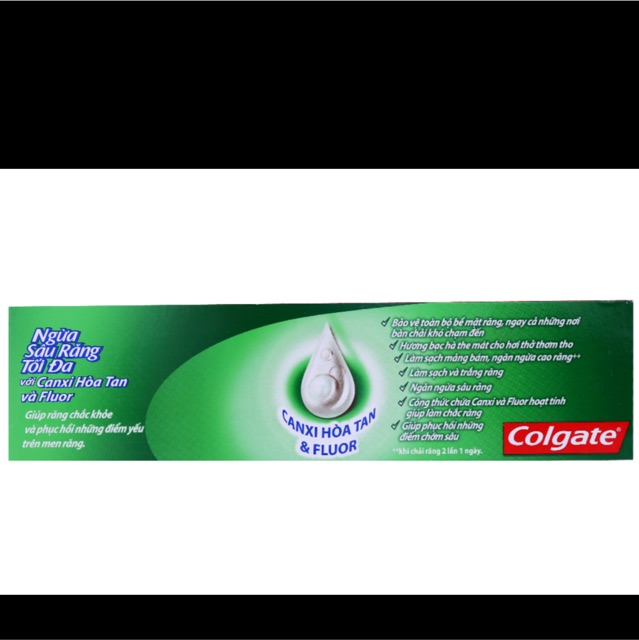 Kem đánh răng Colgate Ngừa sâu răng hương Bạc hà