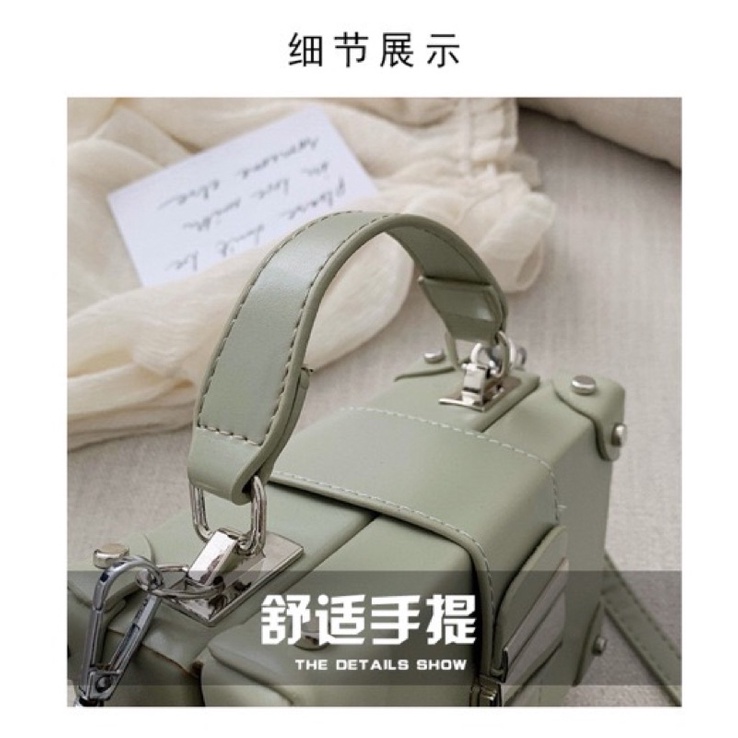 Túi đeo chéo hình hộp trẻ trung | BigBuy360 - bigbuy360.vn