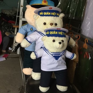 gấu bông 55cm - in tên