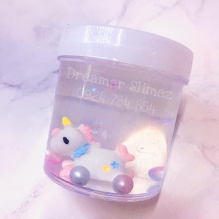 GIẤC MƠ KÌ LÂN - Slime tặng kèm charm miễn phí - Clear slime siêu trong