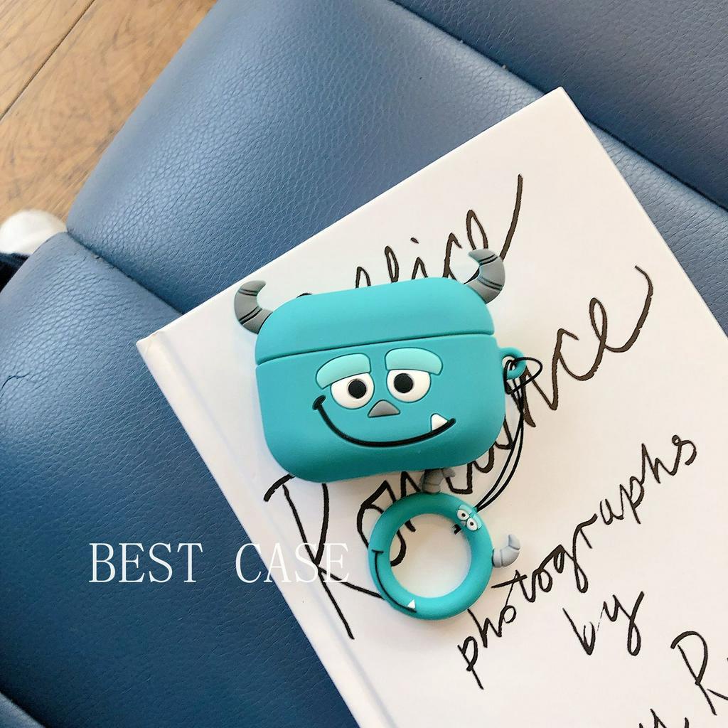 Ốp bảo vệ hộp sạc tai nghe hình xinh xắn thích hợp cho Airpods 1 / 2