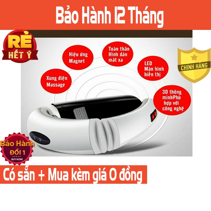 Máy Massage Cổ 5D Bảo Hành 6 Tháng 1 Đổi 1