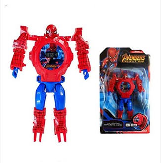 Đồng Hồ Biến Hình Nhân Vật Siêu Anh Hùng Siêu Nhân Nhện Đeo Tay Cho Bé Trai | BigBuy360 - bigbuy360.vn