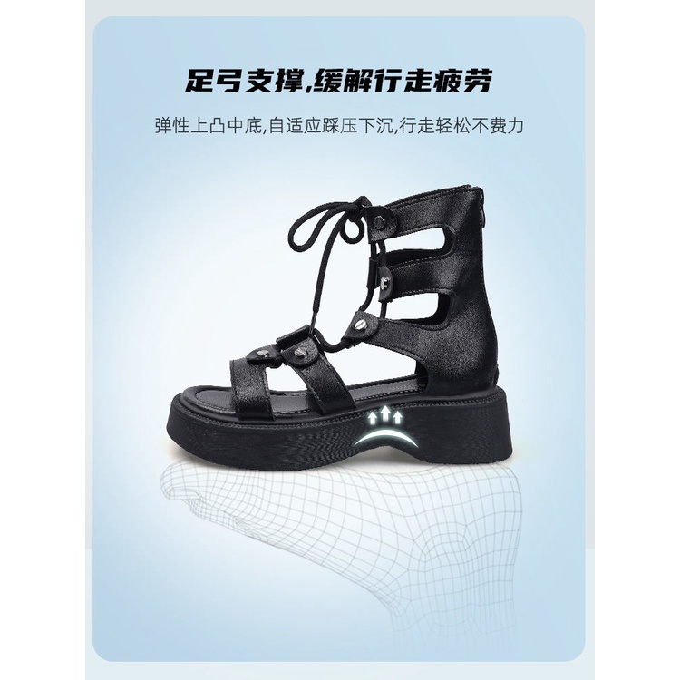 Sandal Thiết Kế Mới Đế Dày Cao Cấp Thời Trang Dành Cho Mùa Hè