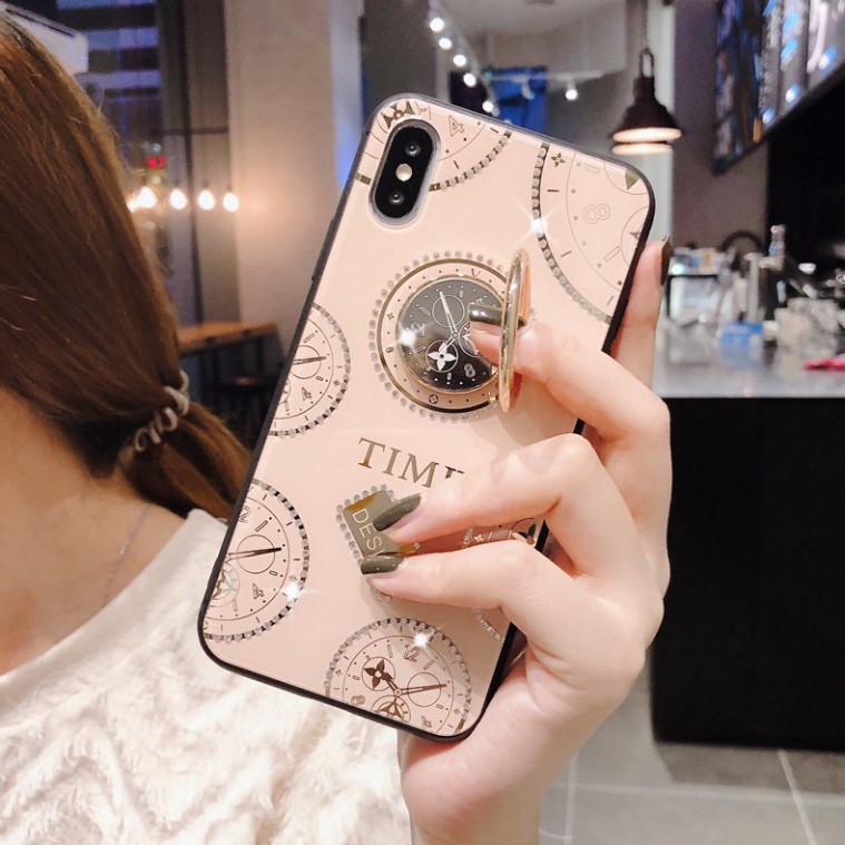 Ốp lưng iphone Ring time Đính Đá Thích hợp iphone /6/7/7plus/8/8plus/x/xs/xs max/11/11 pro/11/11/12promaX