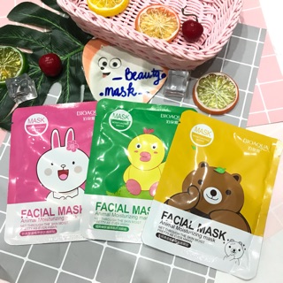 ✨ Mặt nạ gấu thỏ vịt Bioaqua - nội địa Trung ✨