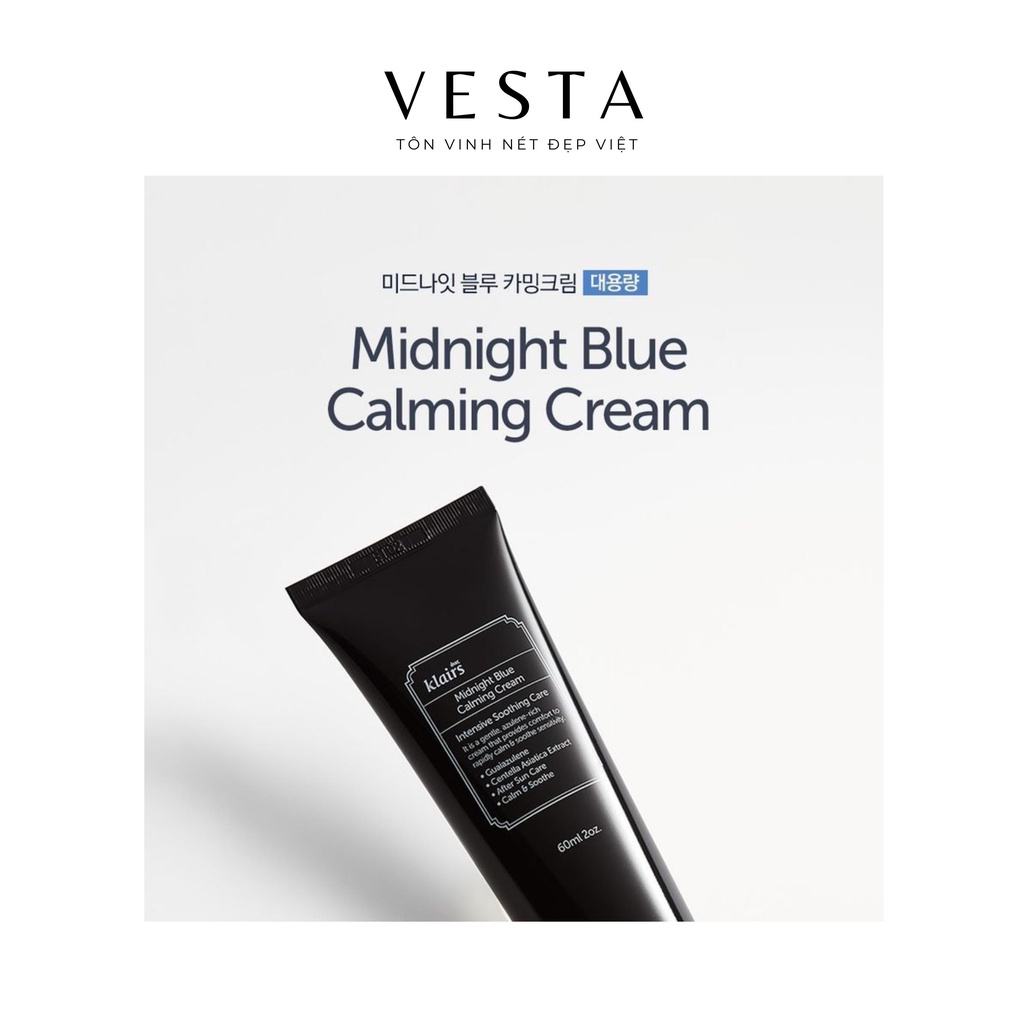 Kem Dưỡng Phục Hồi Da Klairs Midnight Blue Calming Cream