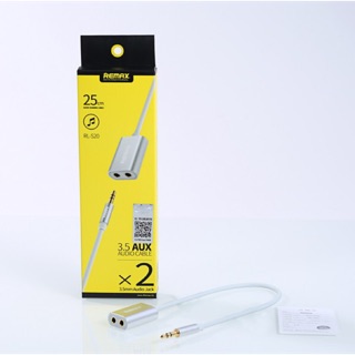 Bộ jack chia tai nghe và mic Remax RL-S20