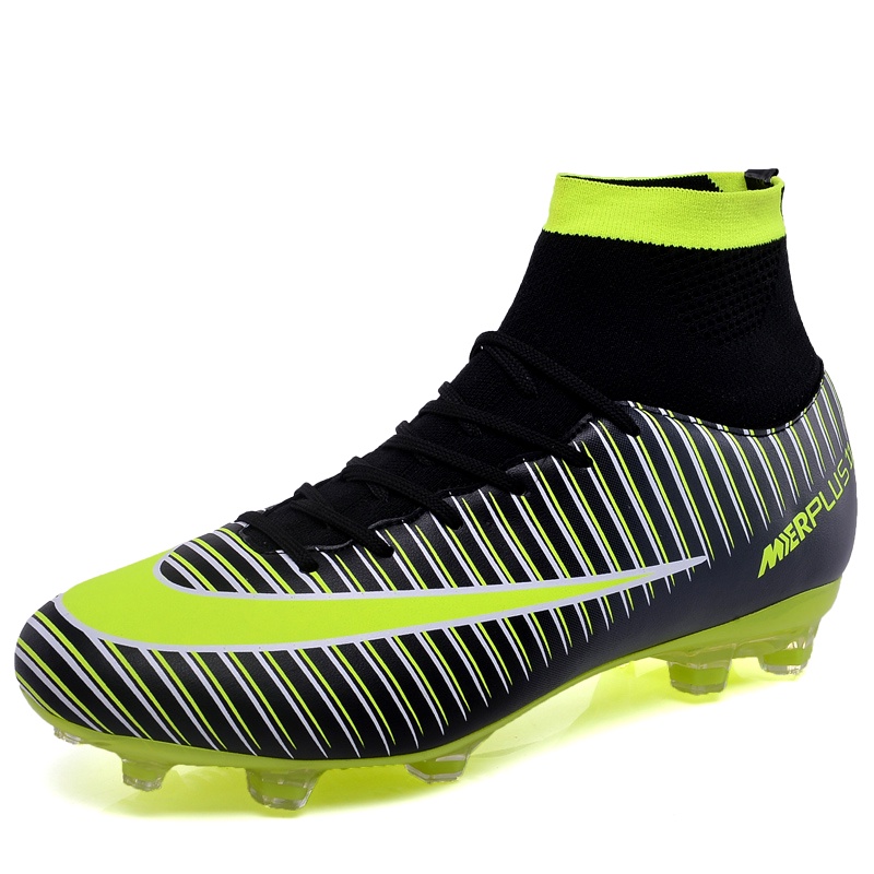 Giày Đá Bóng Cổ Cao Size 35-46 Dành Cho Nam Và Nữ