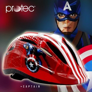 Nón bảo hiểm trẻ em Protec Captain đỏ