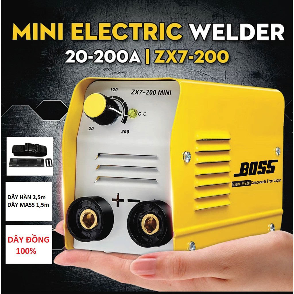 Máy hàn boss zx7 200 mini