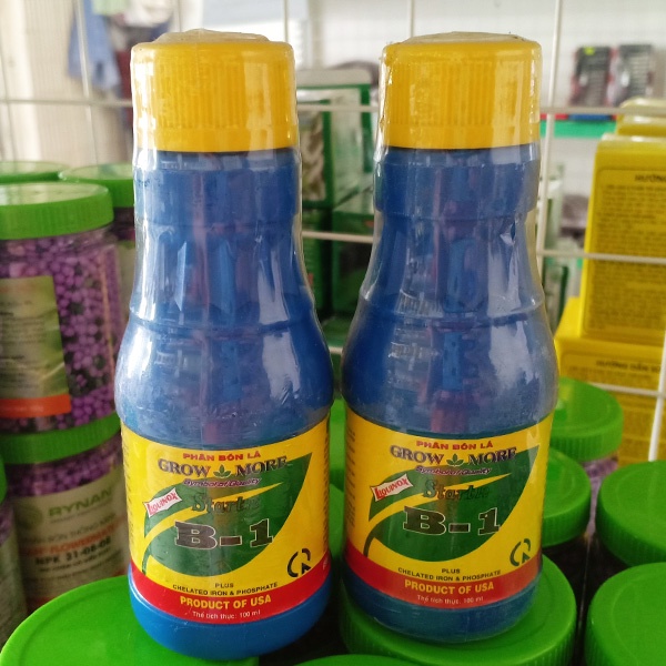 PHÂN BÓN LÁ START VITAMIN B1 100ML GROW MORE NHẬP KHẨU TỪ MỸ GROWMORE