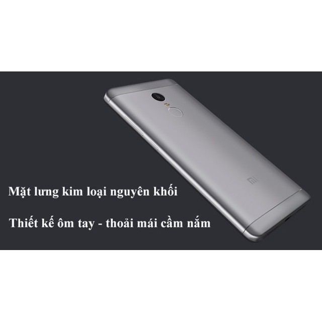 Điện thoại Xiaomi Redmi Note 4 - 64Gb Ram 3G - Fullbox - Bảo hành 12 tháng - Hàng nhập khẩu