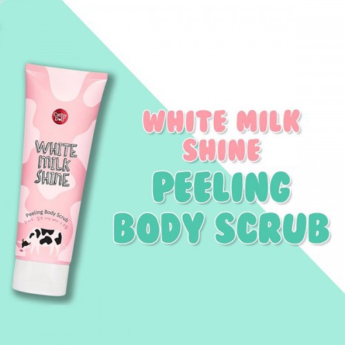 {Cam Kết Chính Hãng} Gel Tẩy Tế Bào Chết Toàn Thân Cathy Doll Sữa Bò White Milk Shine 320ml