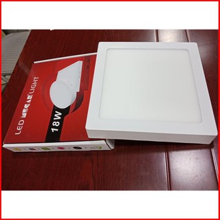 Đèn ốp trần led 18w lắp nổi