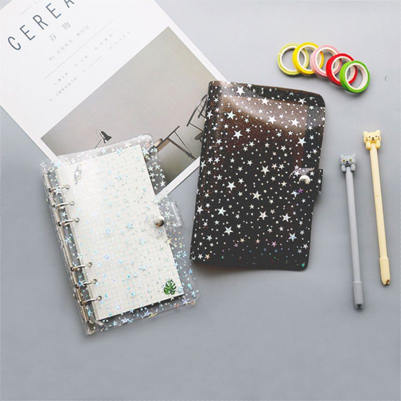 SEL A5 A6 Star Loose Leaf Binder Notebook Inner Core Cover Journal Planner Office Stationery Supplies